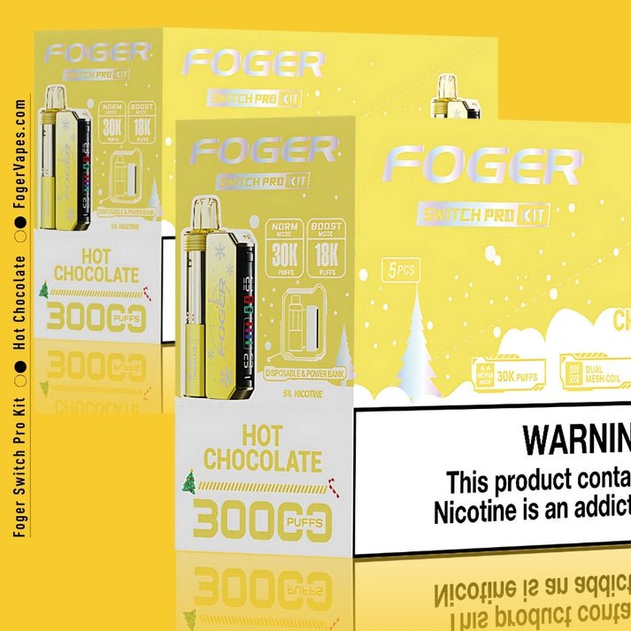 Hot Chocolate Foger Switch Pro Kit 30K Puffs | Foger Vapes