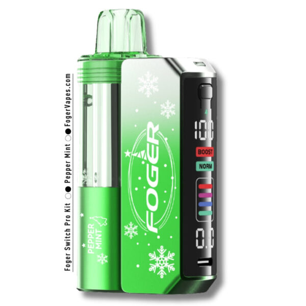 Peppermint Foger Switch Pro Kit 30K Puffs