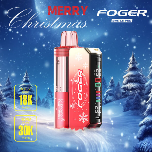 Strawberry Cupcake Foger Switch Pro Kit 30K Puffs