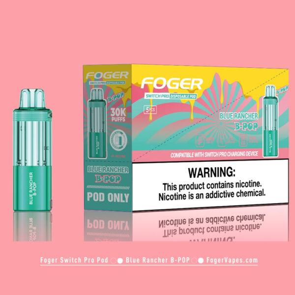 blue-rancher-b-pop-switch-pro-30k-puffs-disposable-pod-5pk-box Blue Rancher B-POP Foger Switch Pro Pod 30K Puffs