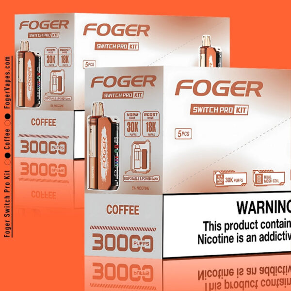 Coffee Foger Switch Pro Kit 30K Puffs