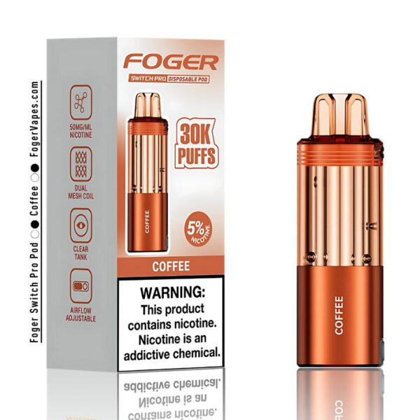 coffee-switch-pro-30k-puffs-disposable-pod-box Coffee Foger Switch Pro Pod 30K Puffs