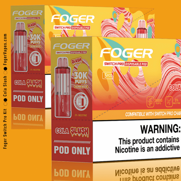 Cola Slush – Foger Switch Pro Pod 30K Puffs