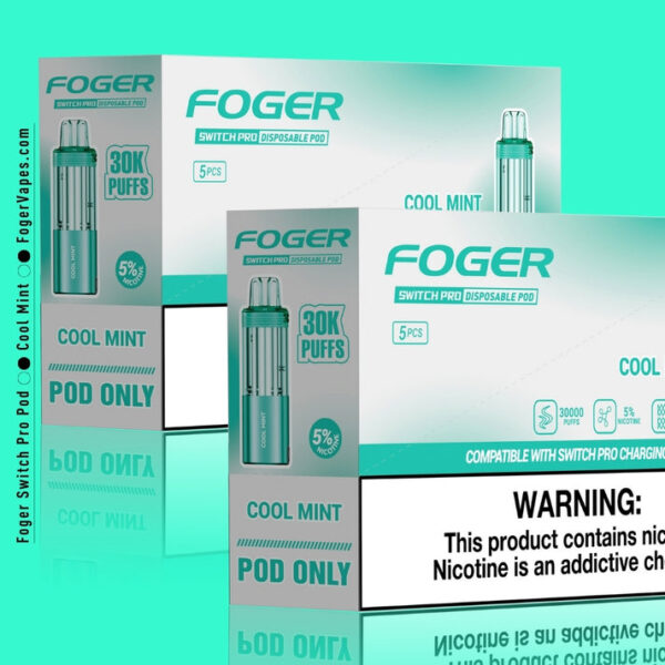 Cool Mint Foger Switch Pro Pod 30K Puffs