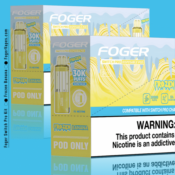 Frozen Banana – Foger Switch Pro Pod 30K Puffs