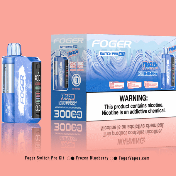 Frozen Blueberry – Foger Switch Pro Kit 30K Puffs