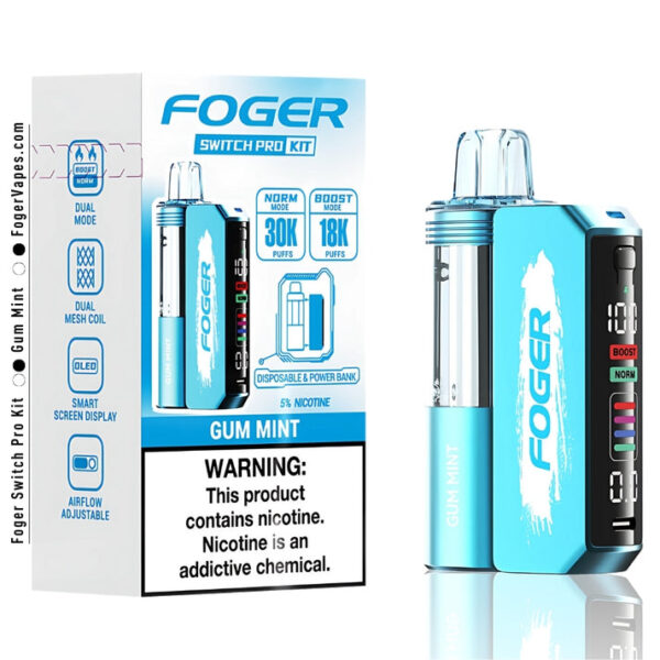 gum-mint-switch-pro-30k-puffs-disposable-kit-box Gum Mint Foger Switch Pro Kit 30K Puffs