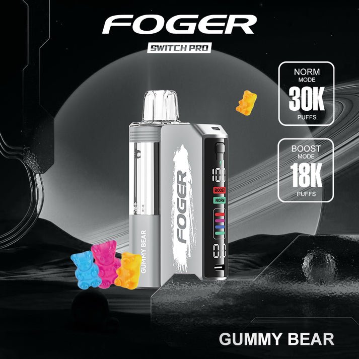 gummy bear foger vape How to Charge Fogger without Magnetic Charger