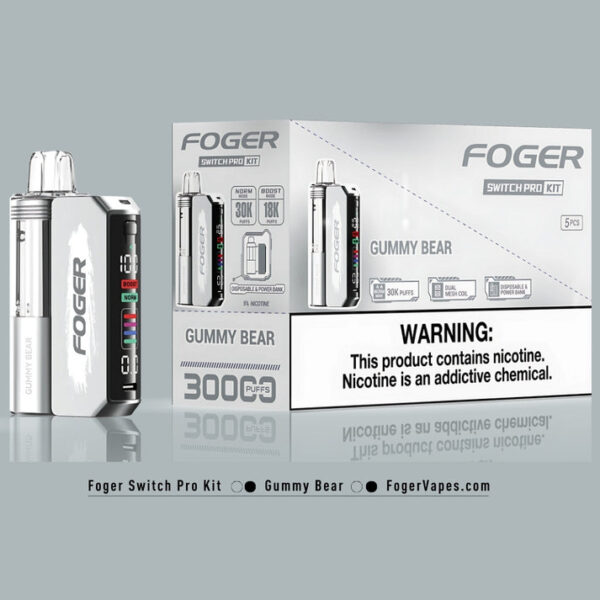 Gummy Bear Foger Switch Pro Kit 30K Puffs