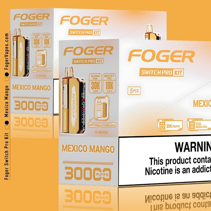 foger vape mexico mango Foger Switch Pro 30K Disposable Kit main image 1