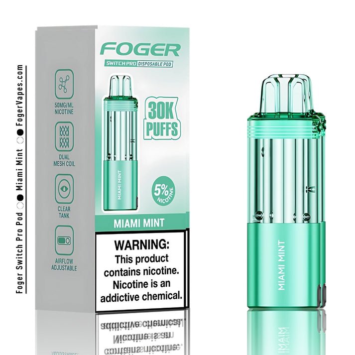 Miami Mint Foger Switch Pro Pod 30K Puffs
