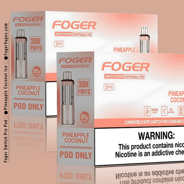 Pineapple Coconut Foger Switch Pro Pod 30K Puffs