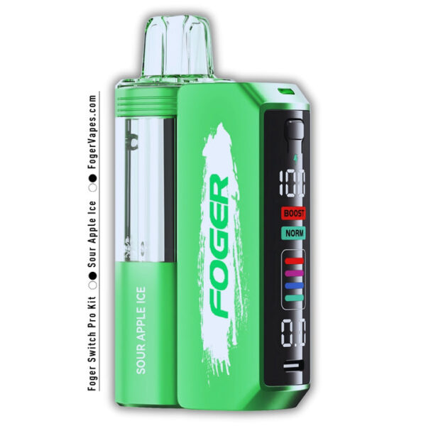 Sour Apple Ice Foger Switch Pro Kit 30K Puffs