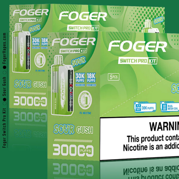 Sour Gush Foger Switch Pro Kit 30K Puffs