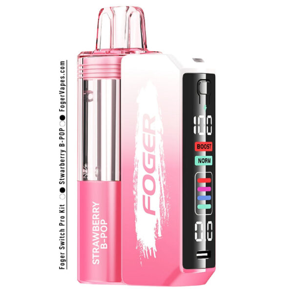 Strawberry B-POP Foger Switch Pro Kit 30K Puffs