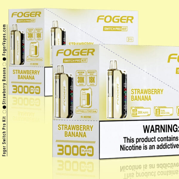 Strawberry Banana Foger Switch Pro Kit 30K Puffs