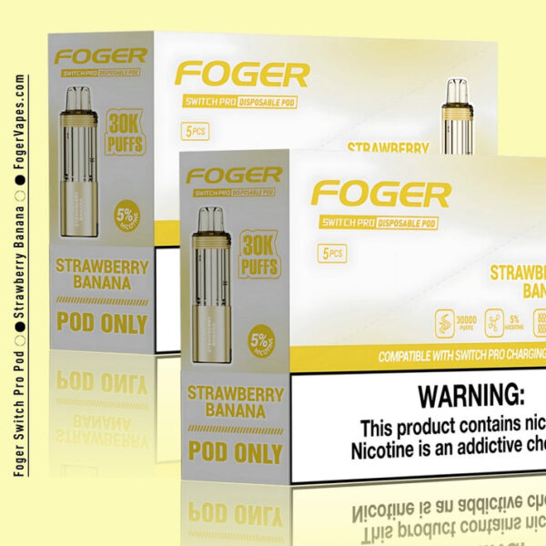 Strawberry Banana Foger Switch Pro Pod 30K Puffs