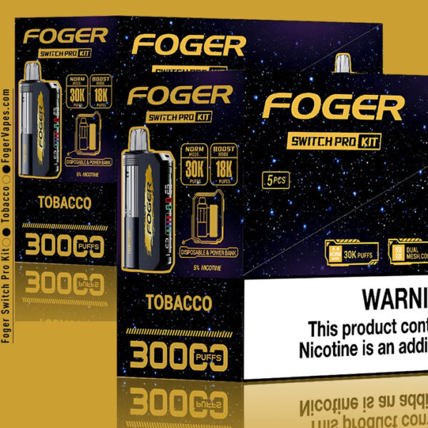 Tobacco Foger Switch Pro Kit 30K Puffs