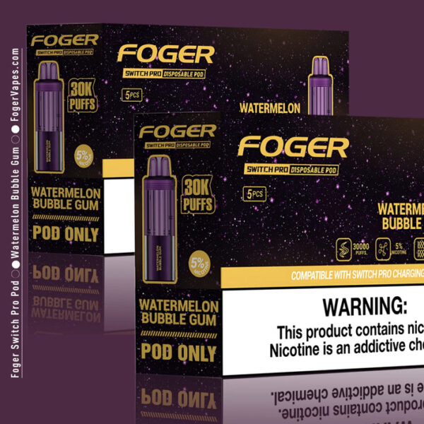 Watermelon Bubble Gum Foger Switch Pro Pod 30K Puffs