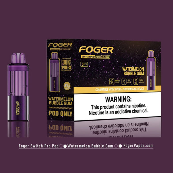Watermelon Bubble Gum Foger Switch Pro Pod 30K Puffs