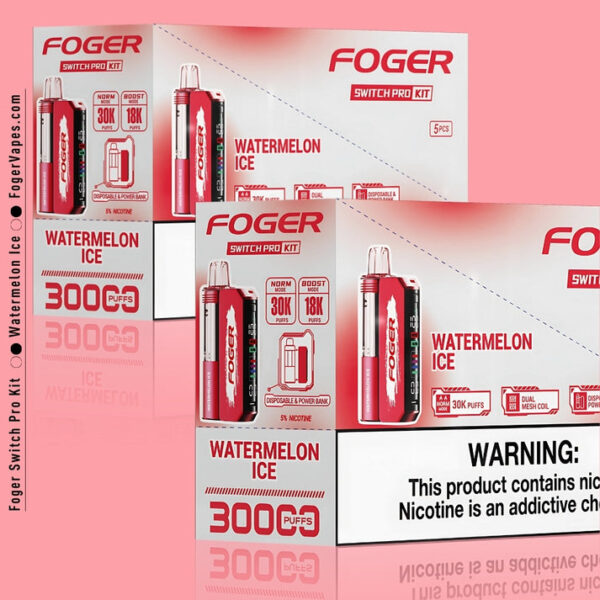 Watermelon Ice Foger Switch Pro Kit 30K Puffs