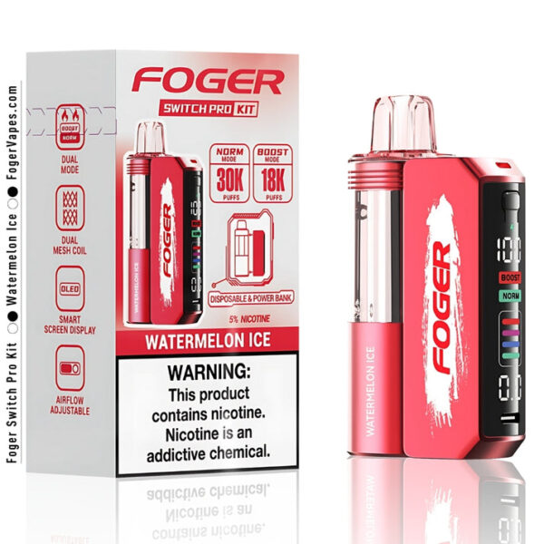 Watermelon Ice Foger Switch Pro Kit 30K Puffs